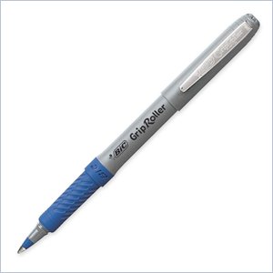 BIC Comfort Grip Rollerball Pen