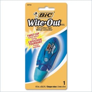 BIC Wite-Out Correction Tape