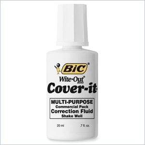 BIC WOC12 Multipurpose Correction Fluid