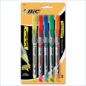 BIC Z4 Brite Liner Liquid Highlighter