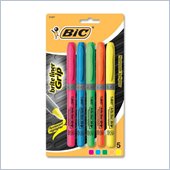 BIC Brite Liner Grip Highlighters