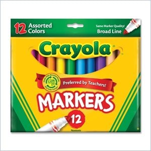 Crayola Conical Tip Classic Markers