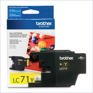 Brother Innobella LC71Y Standard Yield Ink Cartridge