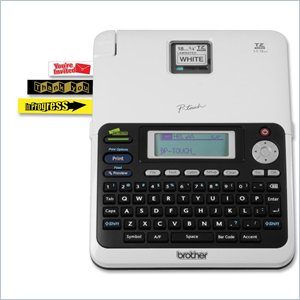Brother PT-2030AD Desktop Labeler with Adapter