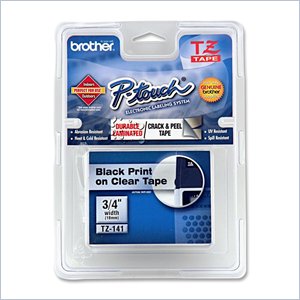 Brother TZ Lettering Label Tape