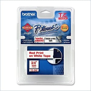 Brother TZ Lettering Label Tape