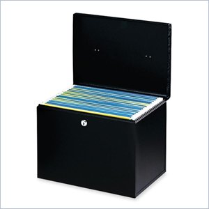 Buddy 0604 Hanging File Box with Two Keys