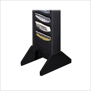 Buddy Literature Wall Racks Single Wood Base
