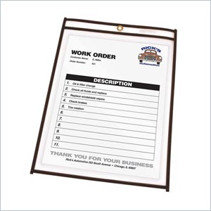 C-line Stitched Plastic Shop Ticket Holder