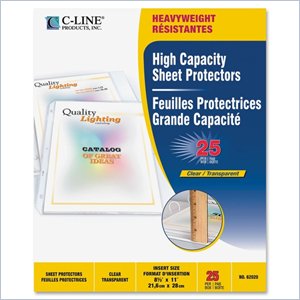C-line Top Loading High Capacity Sheet Protector