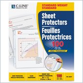 C-line Polypropylene Top Loading Sheet Protector