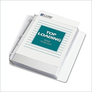 C-line Polypropylene Top Loading Sheet Protector