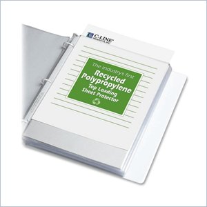 C-line Top Loading Recycled Sheet Protector