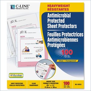 C-line Polypropylene Top Loading Sheet Protector