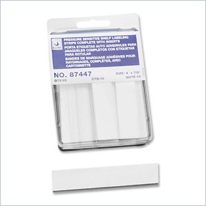 C-line Shelf Labeling Strips