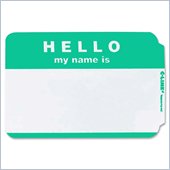 C-line Hello badges