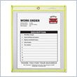 ADD TO YOUR SET: C-line Neon Colored Stitched Shop Ticket Holder
