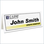 C-line Inkjet/Laser Name Tent