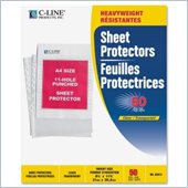 C-line Top Loading 11-Hole Punched Sheet Protector