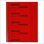 C-line Vinyl Report Cover with Binding Bars