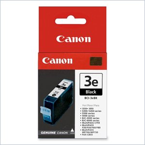 Canon BCI-3eBk Black Ink Cartridge