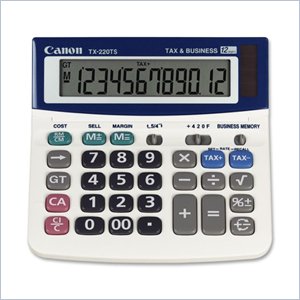 Canon TX220TS Desktop Calculator
