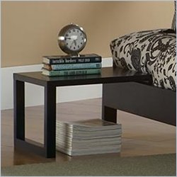 Fashion Bed Group Murray Side Table in Black Finish