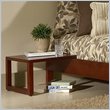 ADD TO YOUR SET: Fashion Bed Group Murray Side Table in Mahogany Finish