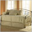ADD TO YOUR SET: Fashion Bed Group Tuxedo Metal Daybed in Gold Frost Finish