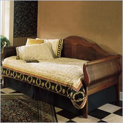 Fashion Bed Group Surrey Wood Daybed in Cherry Finish with Link Spring