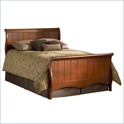 Fashion Bed Group Shelby Sleigh Bed in Mahogany Finish