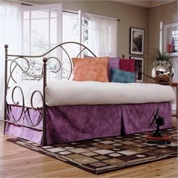 Fashion Bed Group Caroline Metal Daybed in Flint  Finish