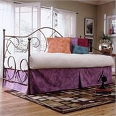 Fashion Bed Group Caroline Metal Daybed in Flint  Finish