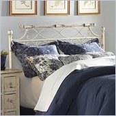 Fashion Bed Group Chester Metal Poster Headboard in Creme Brulee