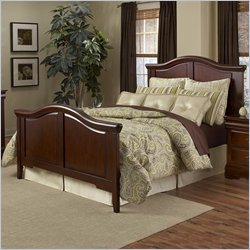 Fashion Bed Group Nelson Panel Bed in Distressed Cherry Finish-Full