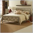 Fashion Bed Group Astoria Metal Headboard in Champagne