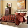 Fashion Bed Group Lynx Metal Sleigh Headboard in Speckled Bronze
