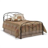 Fashion Bed Group Pomona Metal Panel Bed in Hazelnut