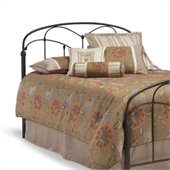 Fashion Bed Group Pomona Metal Panel Headboard in Hazelnut