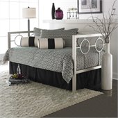 Fashion Bed Group Astoria Metal Daybed in Champagne Finish with Pop-Up Trundle