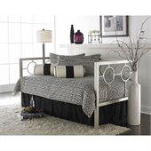 Fashion Bed Astoria Daybed with Link Spring and Trundle in Champagne