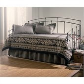 Fashion Bed Fenton Daybed with Link Spring and Trundle in Black Walnut