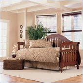 Fashion Bed Fraser Daybed Front Panel and Rollout Trundle in Walnut