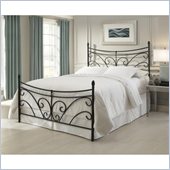 Fashion Bed Bergen Bed in Matte Black
