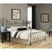Fashion Bed Leighton Bed in Antique Brass-California King