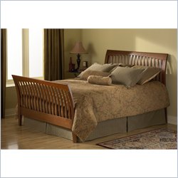 Fashion Bed Group Blair Sleigh Bed in Mahogany Finish-Queen