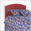 Fashion Bed Group Finley Wood Headboard in Red Finish