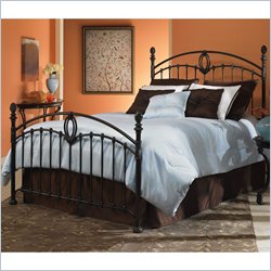 Fashion Bed Group Coronado Metal Poster Bed in Tarnished Copper Finish