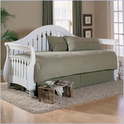 Fashion Bed Group Fraser Frost Wood Daybed with Link Spring
