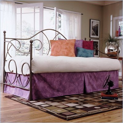Fashion Bed Group Caroline Metal Daybed in Flint  Finish
